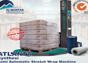 ATLANTA Synthesi Semi Automatic Stretch Wrap Machine