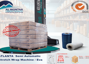 ATLANTA EVA  Semi Automatic Stretch Wrap Machine